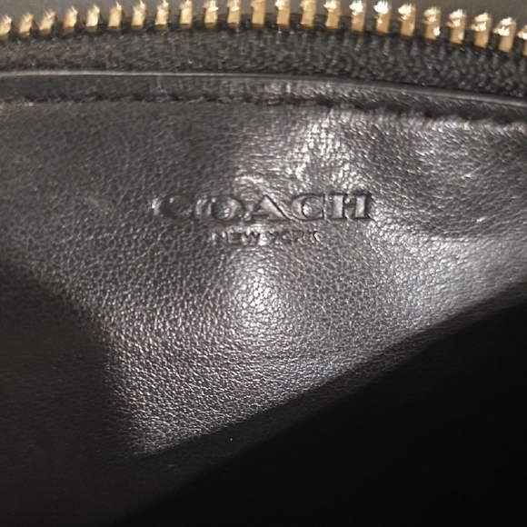 (J9) Coach Snake Print and Gray Crossbody Bag - Picture 6 of 9